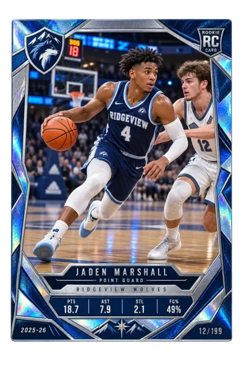 Sports Card Maker Card Variant 1