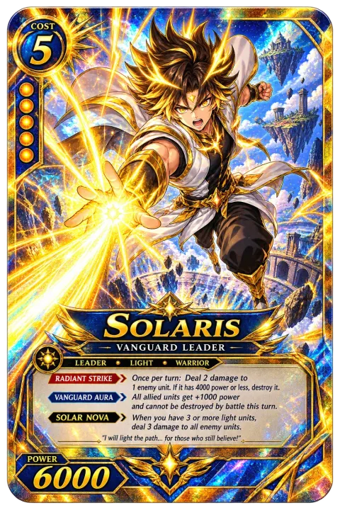 Solaris, Vanguard Leader · Sky Arena