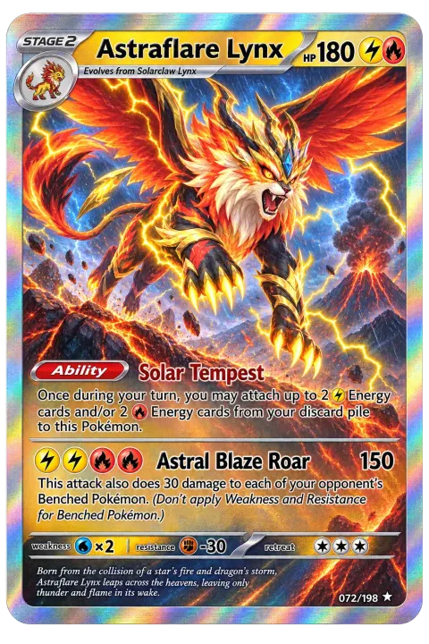 Astraflare Lynx · Volcanic Storm